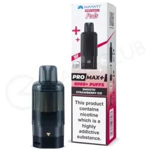 Smooth Strawberry Ice Hayati Pro Max Plus Refill Pod