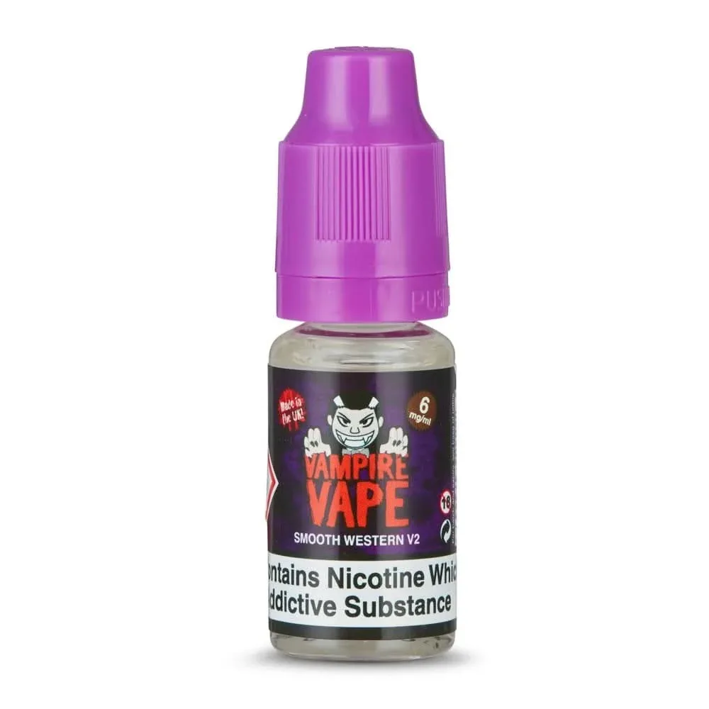 Smooth Western E-Liquid by Vampire Vape (10ml)