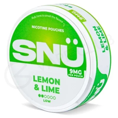 Snu Lemon & Lime Nicotine Pouches - Image 2