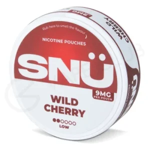 Snu Wild Cherry Nicotine Pouches