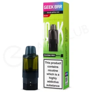Sour Apple Ice Geek Bar Hagimi Pro Max Refill Pod