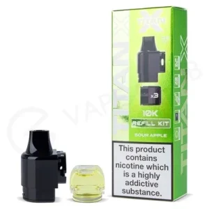 Sour Apple Titan X Refill Pack
