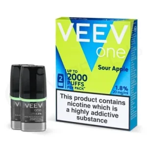 Sour Apple Veev One Prefilled Pods