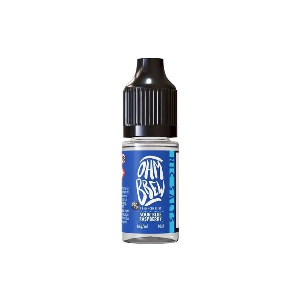Sour Blue Raspberry Nic Salt E-Liquid (10ml)