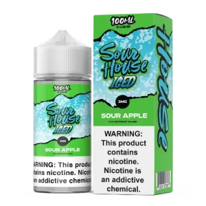 Sour House E-Liquid - Sour Apple Iced