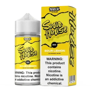 Sour House E-Liquid - Sour Lemon
