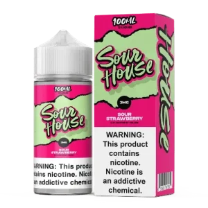 Sour House E-Liquid - Sour Strawberry
