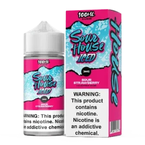 Sour House E-Liquid - Sour Strawberry Iced