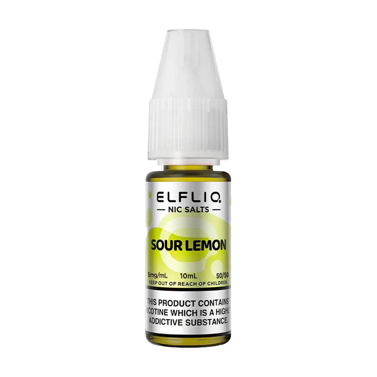 Sour Lemon Elfliq Nic Salt by Elfbar - 10ml