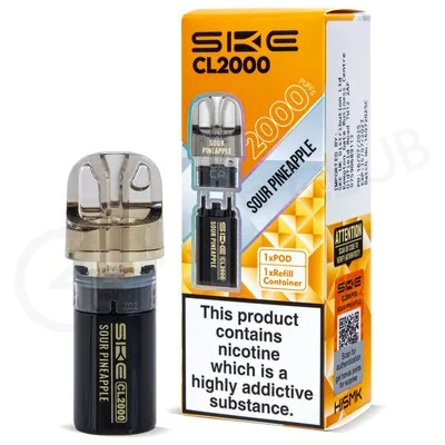 Sour Pineapple SKE CL2000 Refill Pods