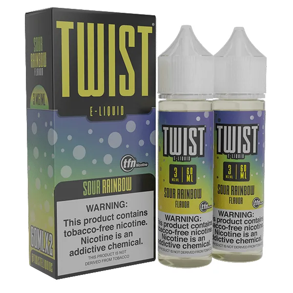Sour Rainbow by Twist TFN Series (x2 60mL) 120mL