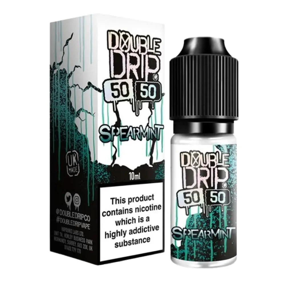 Spearmint E-Liquid 50/50 Series by Double Drip (10ml)
