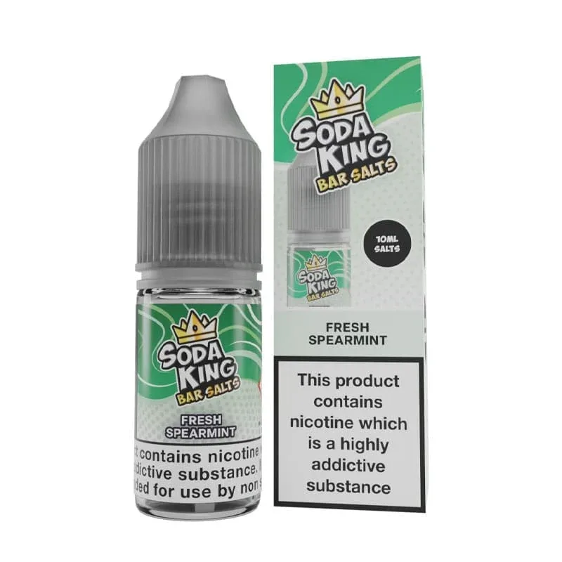 Spearmint Nic Salt By Soda King Bar Salt