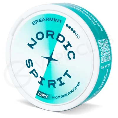 Spearmint Nicotine Pouches by Nordic Spirit - Image 2
