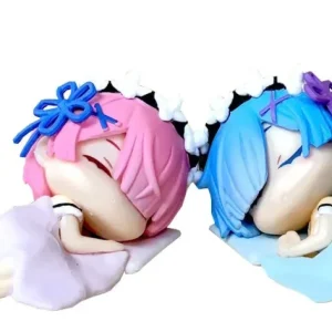 Stand Stones Onemutan ReZero Rem and Ram Ver Collectible Figures Set