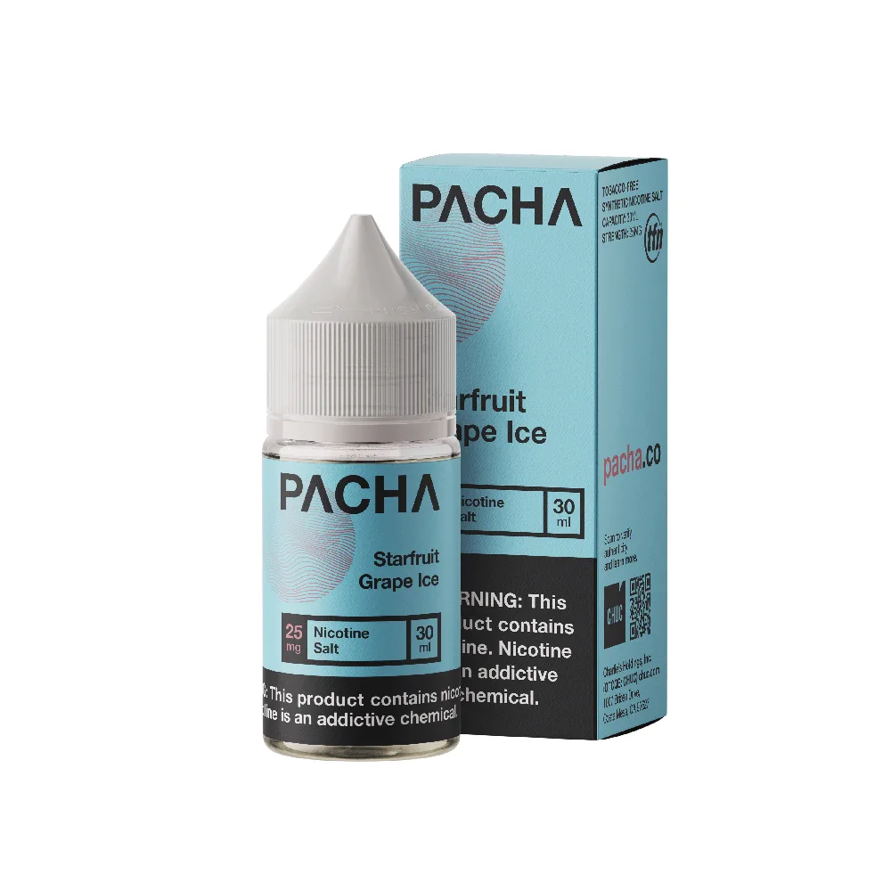Starfruit Grape Ice by Pachamama Salts TFN 30mL