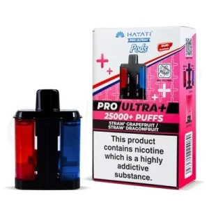 Straw Grapefruit & Straw Dragonfruit Hayati Pro Ultra Plus Refill Pack
