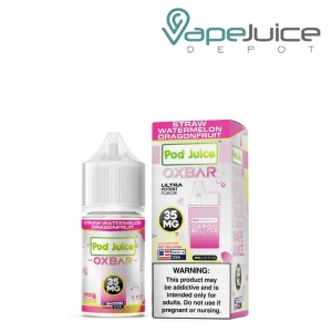 Straw Watermelon Dragonfruit Pod Juice x OXBAR Salts 30ml