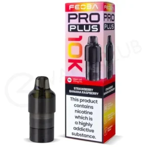 Strawberry Banana Raspberry Feoba Pro Plus 10K Refill Pod