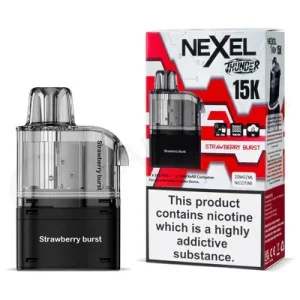 Strawberry Burst Nexel Thunder 15K Refill Pack