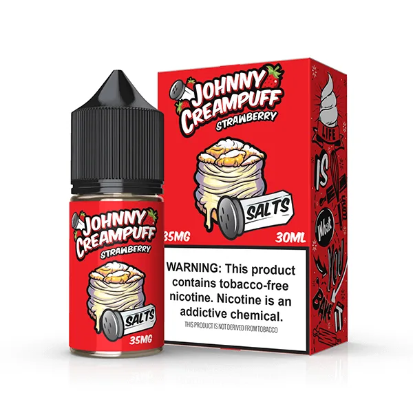 Strawberry by Tinted Brew - Johnny Creampuff TFN Salts Series 30mL