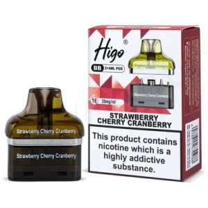 Strawberry Cherry Cranberry Higo BB 4000 Refill Pod