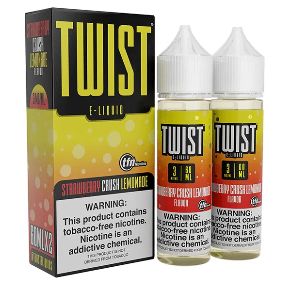 Strawberry Crush Lemonade by Twist TFN Series (x2 60mL) 120mL