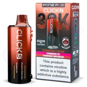 Strawberry Edition Pyne Pod Click S 30K Refill Pod