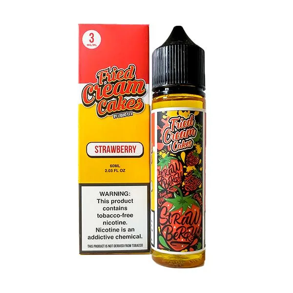 Strawberry Fried Cream Cakes by Liquid EFX TFN Series 60ML