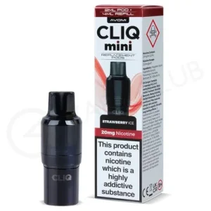 Strawberry Ice Avomi Cliq Mini Refill Pod