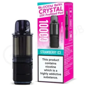 Strawberry Ice Bloody Bar Crystal 10K Refill Pod