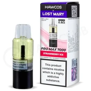 Strawberry Ice Hawcos x Lost Mary Pro Max 7000 Refill Pack