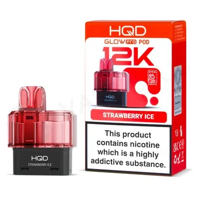 Strawberry Ice HQD Glow Pro 12K Refill Pod