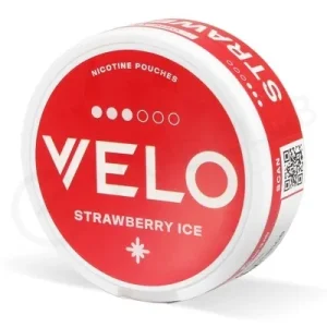 Strawberry Ice Nicotine Pouch by Velo