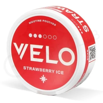 Strawberry Ice Nicotine Pouch by Velo