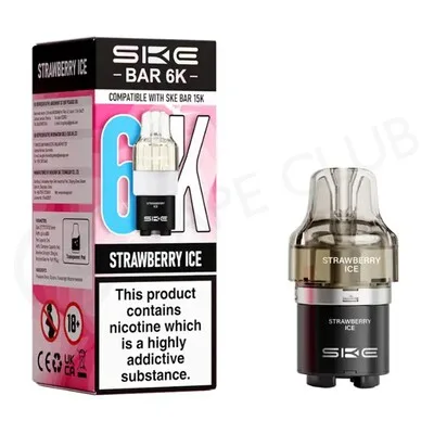 Strawberry Ice SKE Bar 6K Refill Pod