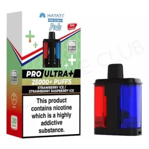 Strawberry Ice & Strawberry Raspberry Ice Hayati Pro Ultra Plus Refill Pod