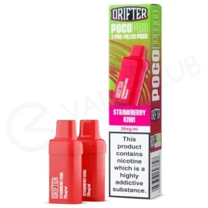 Strawberry Kiwi Drifter Poco Pro Prefilled Pods