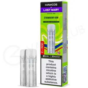 Strawberry Kiwi Hawcos x Lost Mary Crystal Pro Prefilled Pods