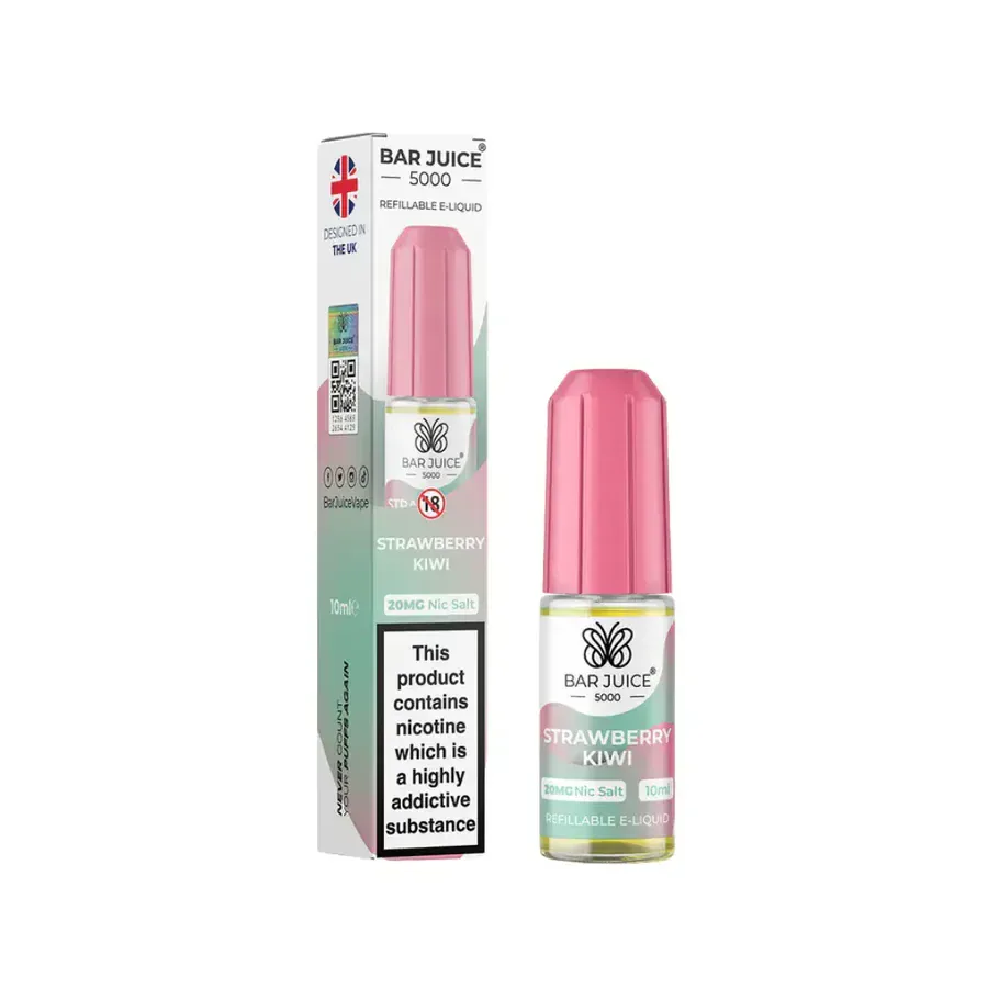 Strawberry Kiwi Nic Salt By Bar Juice 5000