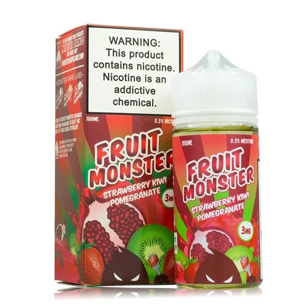 Strawberry Kiwi Pomegranate by Fruit Monster Series 100mL