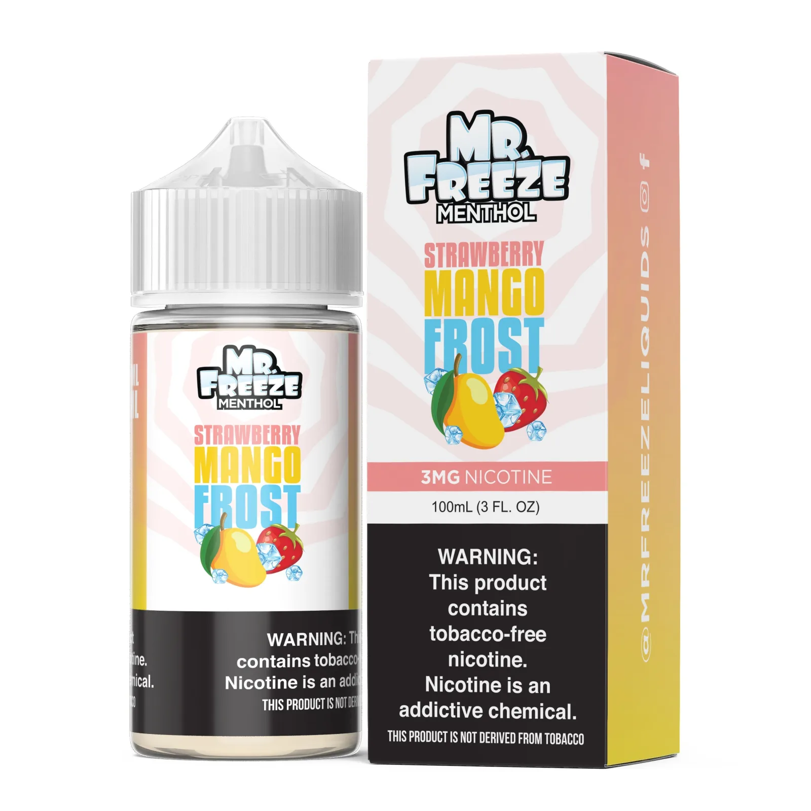 Strawberry Mango Frost Mr. Freeze Tobacco-Free Nicotine Series 100mL