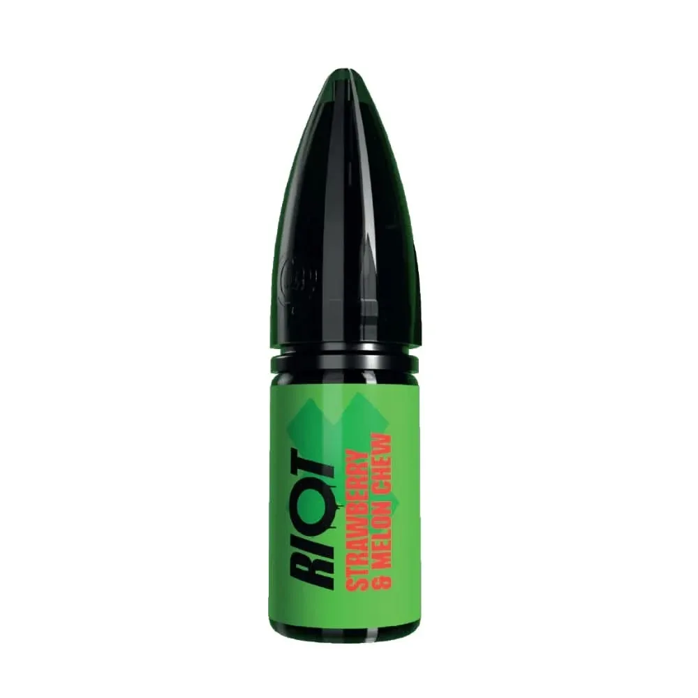 Strawberry & Melon Chew Nic Salt E-Liquid Riot X by Riot Squad (10ml)