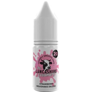 Strawberry milkshake deluxe The Lancashire Creamery e-liquid 10ml