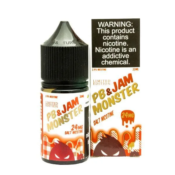 Strawberry PB&J Jam Monster Salts 30mL