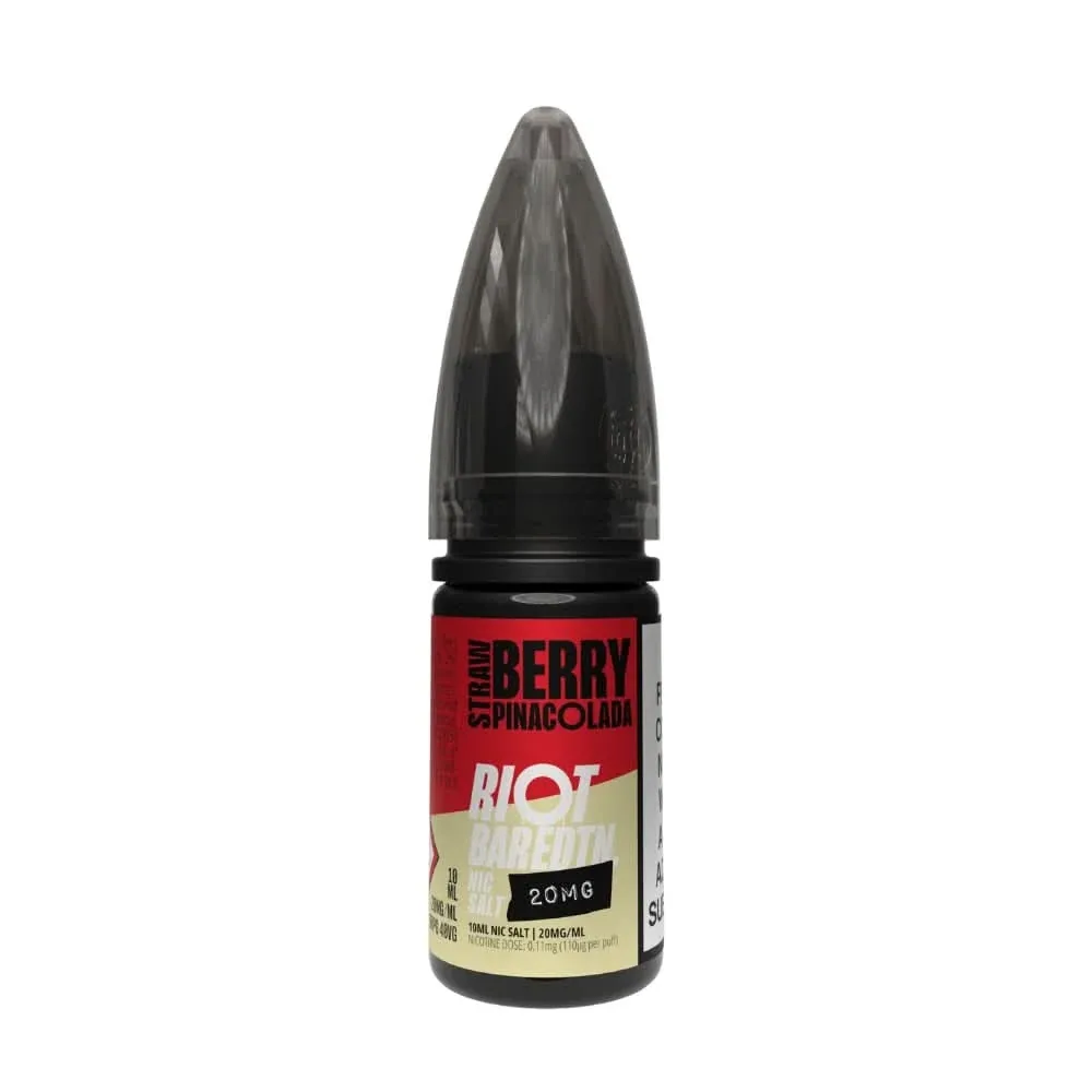 Strawberry Pinacolada Nic Salt E-Liquid Bar Edition by Riot Squad (10ml)