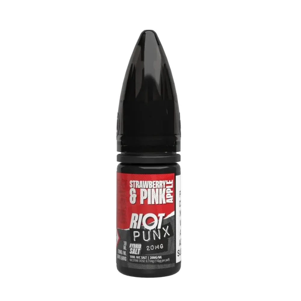 Strawberry & Pink Apple Hybrid Salt Punx Series by Riot Squad (10ml)