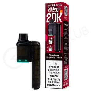 Strawberry Raspberry Cherry Firerose Slidego 20K Refill Pod