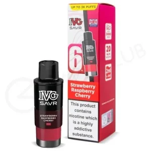 Strawberry Raspberry Cherry IVG Savr Refill Pack