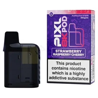 Strawberry Raspberry Cherry Pixl 8000 Refill Pod